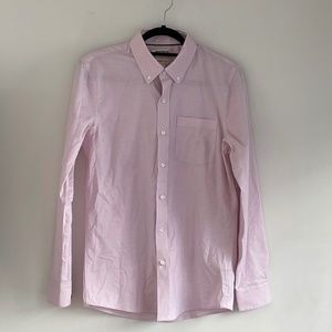 Goodthreads Unisex Stretch Oxford Button Down | Pink | S